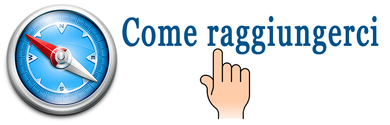 come raggiungerci